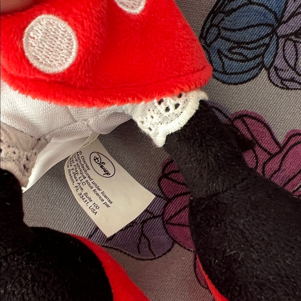 Disney Mickey and Minnie Plush Set - Red, Black, and Yellow - Picture 4 of 5